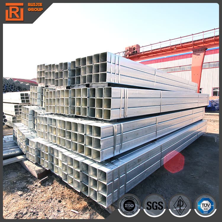 1inch thickness rectangular steel pipe